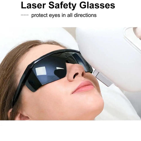 IPL Laser Safety Glasses With Broad Spectrum Eye Protection Shield Your Eyes During Red Light Therapy And Hair Removal Featuring Slick UV And Blue Light Blocking Tech For Peepers Demanding Real Deal Defense