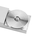 Close-up of Aluminum Miter Rail Slider for Table Saw and Router Tables Slick Glide Miter Bar Track for Woodworking 300mm length