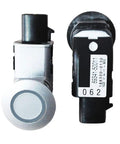 PDC Parking Ultrasonic Sensor Replacement Kit for Lexus GS300 GS350 GS430 GS450H IS250 IS350 2006 2007 Direct Fit Includes 2 Sensors Plug And Play Interchange 89341 50011 8934150011, front and back view