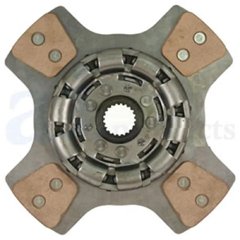 Trans Clutch Disc For International Harvester Tractors 430 480B 480C 580 Series, 4-Button Spring Loaded Design
