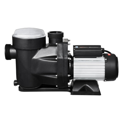 Built Different 2.5 Horsepower Above Ground Pool Pump With 148 Gallons Per Minute Flow And 220V Single Speed Motor side view