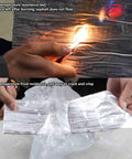 High temperature resistance test showing Heavy Duty Self Adhesive Asphalt Roof Patch Tape Featuring Sbs Bitumen Waterproof Roll.