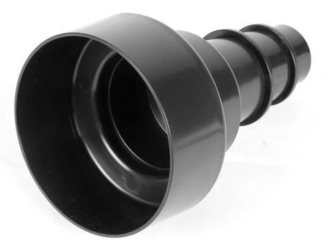 5 Step Modular Dust Hose Reducer And Adapter Set For Four Inch To One And A Quarter Inch Hoses With Fully Customizable Adapters And Tapered Fittings