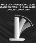 Five Pack 1.5 Inch Rubber Tee Adapters For Indoor Outdoor Golf Practice Mats White Tee Holder Set in durable material