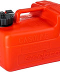 Three Point Two Gallon Portable Boat Fuel Tank With 2 Way Vented Cap Built In Fuel Gauge And Easy Grab And Go Pick Up Top Handle Underseat Design EPA And CARB Compliant Marine Gas Can For Boats
