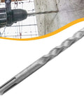 12mm masonry drill bit, 150mm length, carbide-tipped with round SDS shank for concrete drilling
