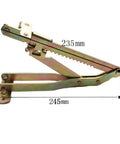 Adjustable Angle Lift Hinge with Multi Stage Support for Sofas Recliners Massage Tables and Adjustable Furniture, 235mm and 245mm size