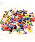 500 Pcs Mini Round Brads Two-Legged Nails For Crafts And DIY Projects Colorful Paper Fasteners, pastel spray painted finish