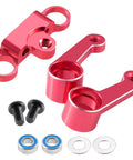 Durable Aluminum Alloy Steering Kit For 1 To 10 Scale RC Drift Cars With Beefed Up CNC Machined Steering Assembly Upgrade
