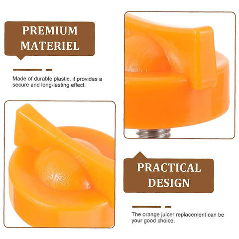 Heavy Duty Juicer Component Compression Screws Secure Fastener For XC2000E Replacement Parts And Home Chef Upgrade Kit For Electric Juicers Easy Install And Maintenance Friendly Durable Hardware orange plastic juicer part