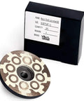 Heavy Duty Resin Bond Diamond Cup Wheel Fine Grit Smooth Ride For Crushing Slab And Prepping Tile with 5/8-11 arbor.