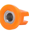 Close-up of orange 110 Degree Spray Nozzle For Crop Drones With Zero Point Five Inch Height Built For T16 MG1P 1S