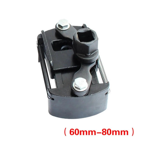 Heavy Duty Adjustable Two-Jaw Oil Filter Wrench For Family Rides 60 To 80mm And 105 To 145mm Removal Tool Built Tough Steel No Slipping Grip Essential Auto Gear, 60-80mm