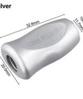 Super Upgrade Fishing Reel Knob Handle Grip Fit Water Drop Baitcasting With Ultra Lightweight Abs Design For Effortless Casting And Snag Free Retrieval 1 Pcs Silver silver reel knob, 32.8mm, 15mm x 11.7mm