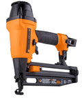 Second Gen Pneumatic 16 Gauge Two And A Half Inch Straight Finish Nailer With Adjustable Belt Hook And Quarter Inch NPT Air Connector