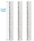 Fiberglass Tiki Torch Wicks 3 Pack Long Lasting Replacement Wicks For Tiki Torches Oil Lamps And Lanterns Trim To Fit