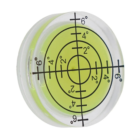 32mm for acrylic Bubble Level Round Circular for spirit Gauge(2) with clear body and precision markings for accurate leveling.
