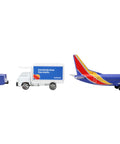 Airport Playset With Die Cast Airplane Cars And Plastic Terminal Pieces For Kid Friendly Fun Ages 3 Plus Officially Licensed Airline Toys