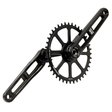 Ultralight Road Bike Crankset With Hollow Tech Arm And Bottom Bracket Sizes 160 165 170mm 3 Bolt Direct Mount GXP Compatible