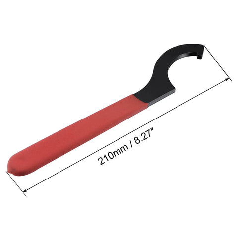 Heavy Duty Workhorse C Hook Spanner Wrench Set For Lathes And Mills Features Beefy Non Slip Red Handle That Easily Tackles ER32 Collet Chuck Nut Crafted From Tough Forged Steel Your New Must Have Shop Rig