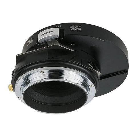 TLT ROKR Tilt Shift Lens Mount Adapter Pro Grade For Hasselblad V Mount Lenses On Canon EOS EF And EF S Cameras With Gen10 Focus Confirmation Chip 360 Degree Rotation Black, metal adapter