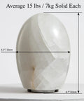 Natural Calcite Stone Lamp With 15 Pound Solid Crystal Handcrafted One Of A Kind Table Lamp With Warm Dimmable Glow Dope Crystal