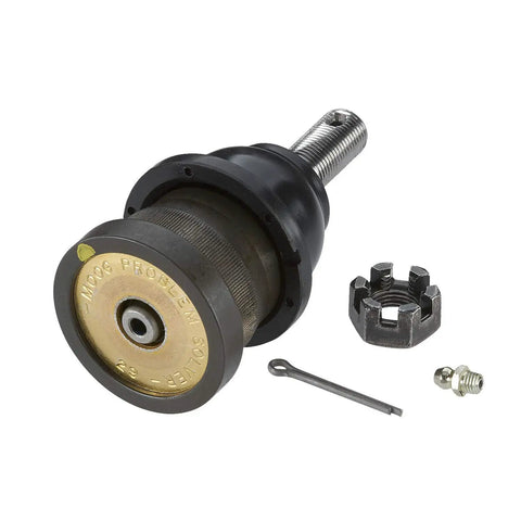 Front Lower Suspension Ball Joint Fits 1971 To 1974 Chevy C10 Pickup Blazer P10 Van And 1971 To 1974 GMC C15 C1500 Pickup Suburban P15 P1500 Van Plus 1971 To 1982 GMC Jimmy, black steel, with hardware