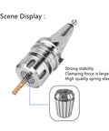 Ultra Accurate Spring Collet ER16 4mm for CNC Router, showcasing precise clamping with high-quality alloy steel.