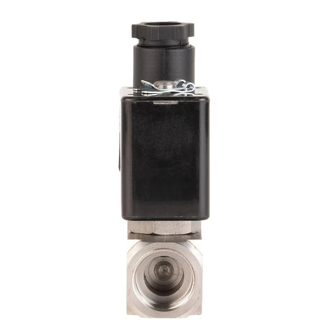12V DC Solenoid Valve One Half Inch NPT AISI316 Stainless Steel Normally Closed For Water, Air And Gas Multi Purpose Control Valve