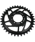 36T Chainring For 1000W Mid Drive E Bike Motor 13mm Offset 6061 T6 Aluminum Black Sprocket Wheel For 48V 52V Bafang Systems