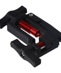 Hydraulic Hose Fitting Insert Tool For Bicycles with needle driver and thimble lock, shown in side view