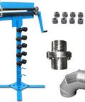 Heavy Duty Sheet Metal Bead Roller Machine With 6 Die Sets Rotary Beading Bender For 1.2 mm 18 Gauge Steel 457 mm Throat Depth Pro Grade