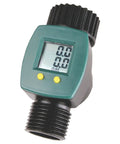 Easy Read Hose Water Meter For Lawn Care That Tracks Water Flow Records Total Water Used And Each Watering Kicks Guesswork To The Curb Great For Gardeners Homeowners And Anyone Who Wants Smarter More Efficient Watering, hose-mounted LCD display