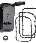 Beefed-Up 6L80E 6L90E Automatic Transmission Filter Kit with filter, gaskets, and seal visible