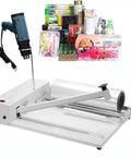 60cm Commercial Heat Seal Shrink Wrapping Machine With Wrap Gun, adjustable heat, for packaging food and merchandise efficiently.