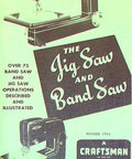 Jig Saw And Band Saw Handbook From 1954 Reproduction For The Home Workshop With Easy Step By Step Guides And Hundreds Of Photographic Illustrations For Safer Smarter Woodworking. cover