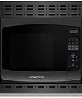 Compact 1.0 Cu Ft Black Microwave Oven For Quick Bites, Even Heating, Easy Defrost And Reheat, countertop design