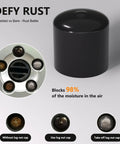 24 Piece Lug Nut Covers Set For 21 To 23 Millimeter Inner Nuts With Flexible Fit Anti Skid Inner Coating Easy Removal Clip