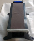 Heavy Duty Tabletop Tape Dispenser With Automatic Carton Sealer Stand Keeps Your Packing Game Strong No Sweat Operation For Tight Garages Quick Shipper Workstations - top view of dispenser with brown tape.