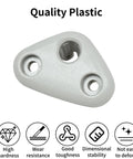 Subaru Visor Mount Clips 2 Pack Replacement Set For Forester, Impreza, Crosstrek, BRZ, Durable ABS plastic bracket detail