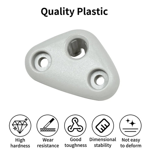 Subaru Visor Mount Clips 2 Pack Replacement Set For Forester, Impreza, Crosstrek, BRZ, Durable ABS plastic bracket detail