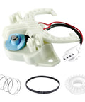 Washer Shift Actuator and Washing Machine Clutch Replacement Kit for GE GTW335ASN2WW GTW465ASN2WW GTW500ASN1WS GTW540ASP1WS white plastic actuator with wiring and clutch parts