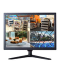 18.5 Inch CCTV Monitor For Home Security With 16 By 9 TFT LCD, BNC VGA HDMI YPbPr And Audio Inputs showing surveillance footage