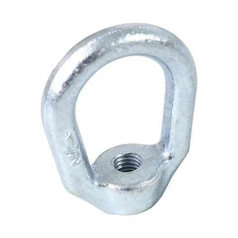 Heavy Duty Built Tough Half Inch 13 Bail Tap Thread Eye Nut UNC Standard Lifting Ring Eye Nut Hot Dipped Galvanized Drop Forged Carbon Steel Fastener Four Pack Zadery