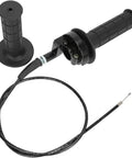 Plug And Play Mini Bike Throttle Kit Replacement For Coleman CT200U CT200U EX BT200X Baja shown with grips and throttle cable