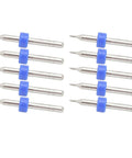 Ten Pack 0.1mm Tungsten Carbide Nozzle Cleaning Needles For 3D Printer Nozzle Clogs CNC PCB And SMT Circuit Board Repair Tool Kit