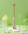 Handheld Electric Baby Formula Mixer With 2 Stirring Sticks Portable Milk Powder Mixer for bottles and protein powders