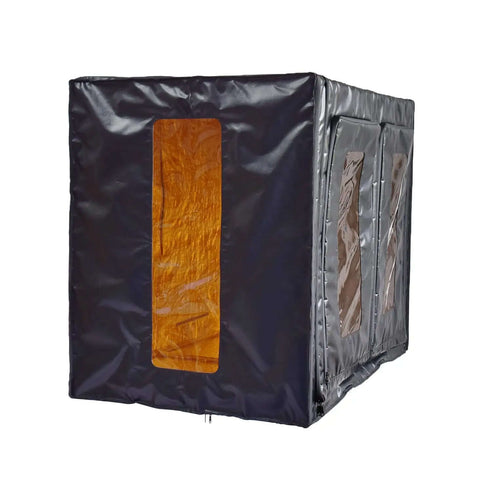 Beefy Size 3D Printer Enclosure with Ventilation Kit for FDM DLP SLA LCD Printers, thermal cover, dual side opening, black color