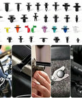 1450Pcs Bumper Clips Set For Mercedes S Class W222 2017 2020 Heavy Duty Plastic And Metal Fasteners For Door Panels And Upholstery Easy Removal And Reinstall Trim Clip Replacement Kit, assorted trim clips
