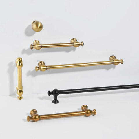 Heck Of A 10 Pack Retro Cabinet Pulls In Dope Champagne Bronze Solid Zinc Alloy Drawer Knobs For Kitchen Island Doors And Farmhouse Vanities Total Breeze To Install, showcasing various styles.